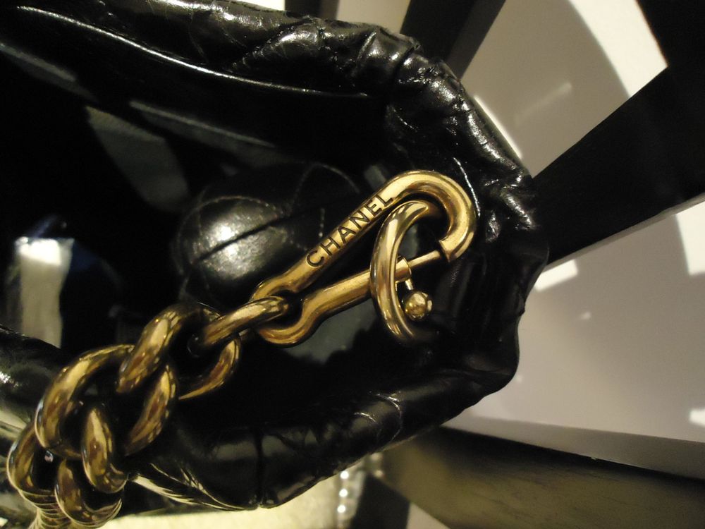 Borsa chanel hot sale grande nera