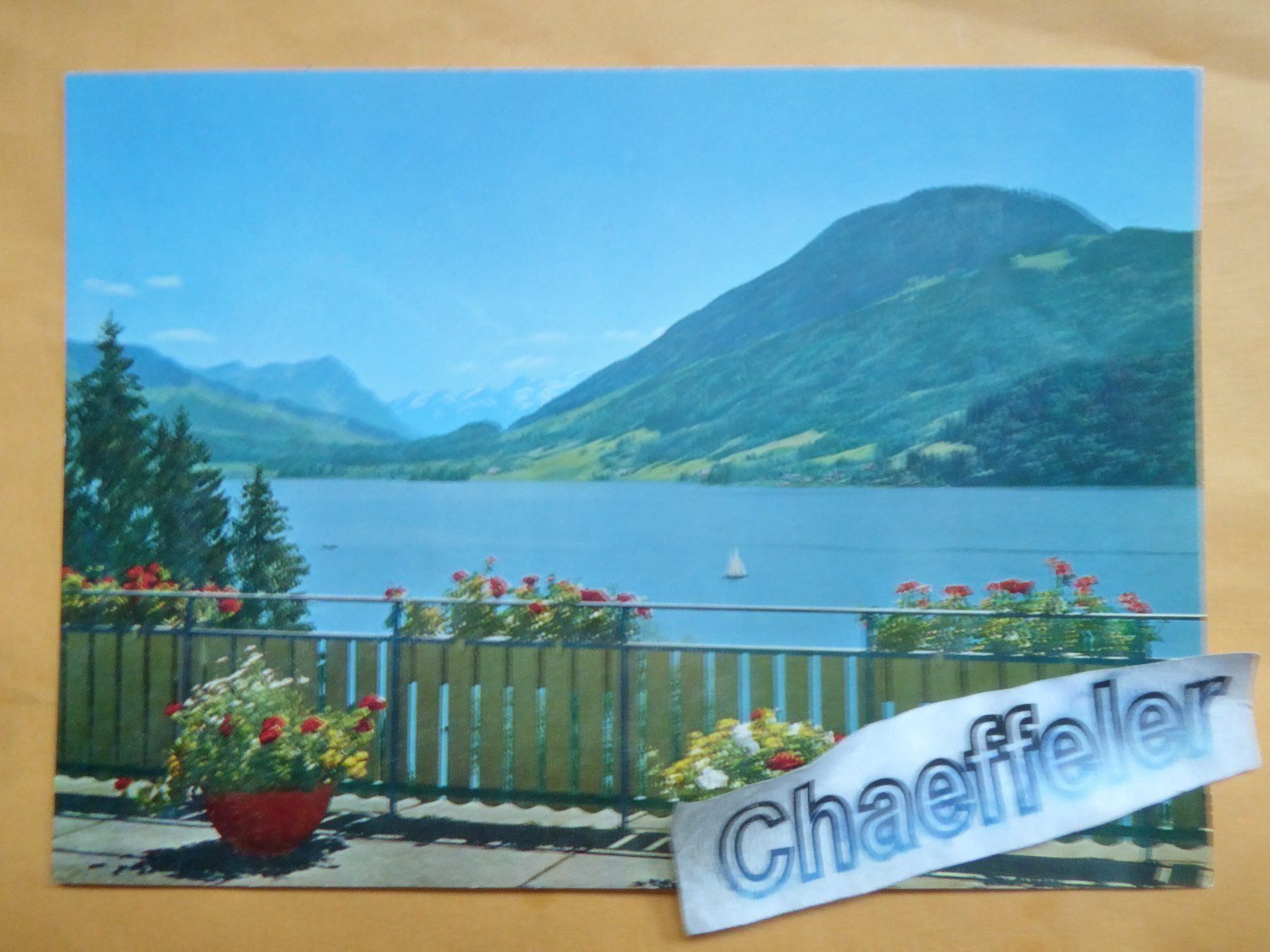 Cartoline postali: 1971  Kuranstalt " Ländli ", Oberägeri – Usato da Zürich venduto da Chaeffeler