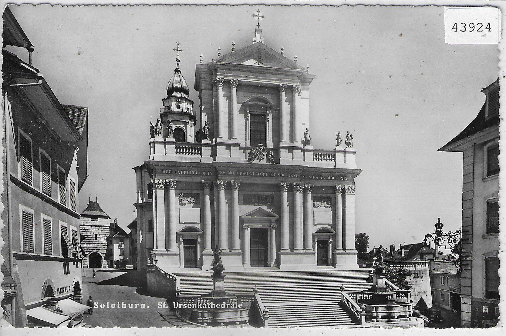 Cartoline postali: Solothurn - St. Ursenkathedrale – Usato da Ettingen venduto da Kartenplanet
