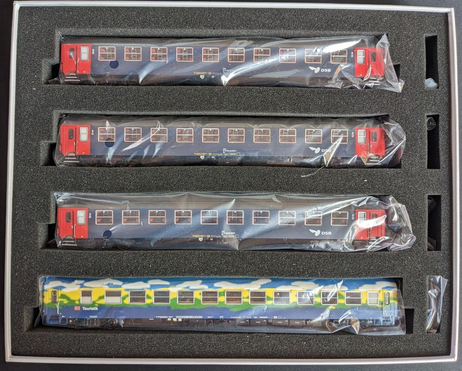 Rame ACME 7 Voitures Voyageurs INTERCITY VESUVIO 55011 + 55024 - NEUF