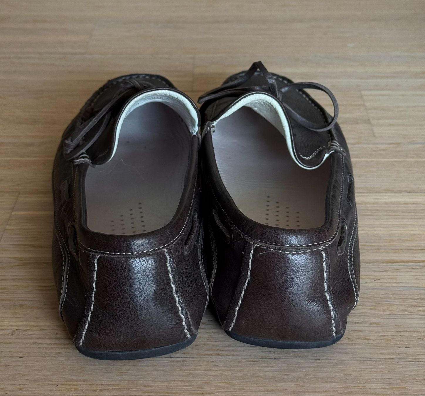 Scarpe da uomo: Leder Mokassin Herren braun Gr. 40 – Usato da Männedorf venduto da phi_5pvk 3