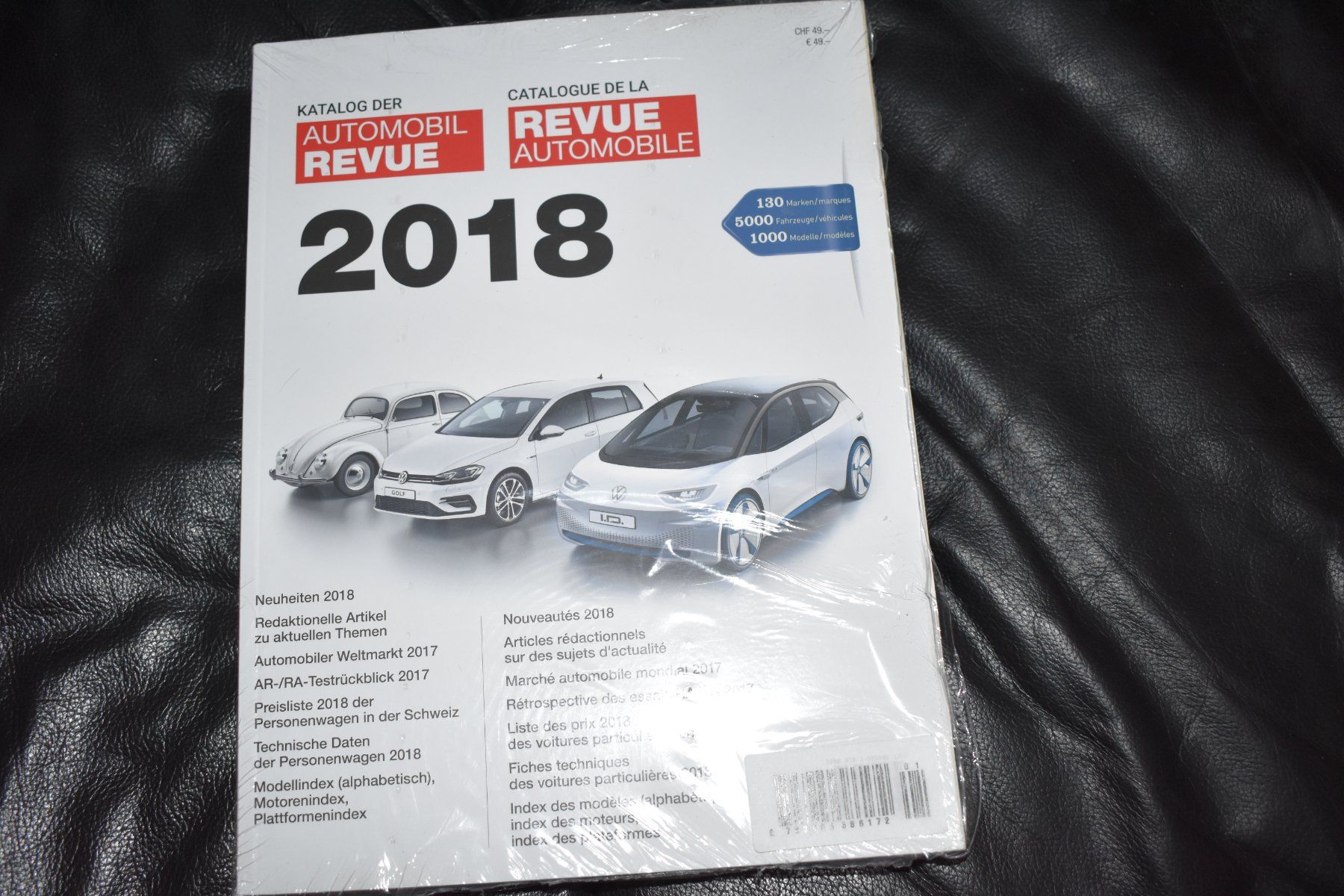 Libri: Catalogue Revue Automobile 2018 – Nuovo e nell'imballaggio originale da Le Locle venduto da skycomputer