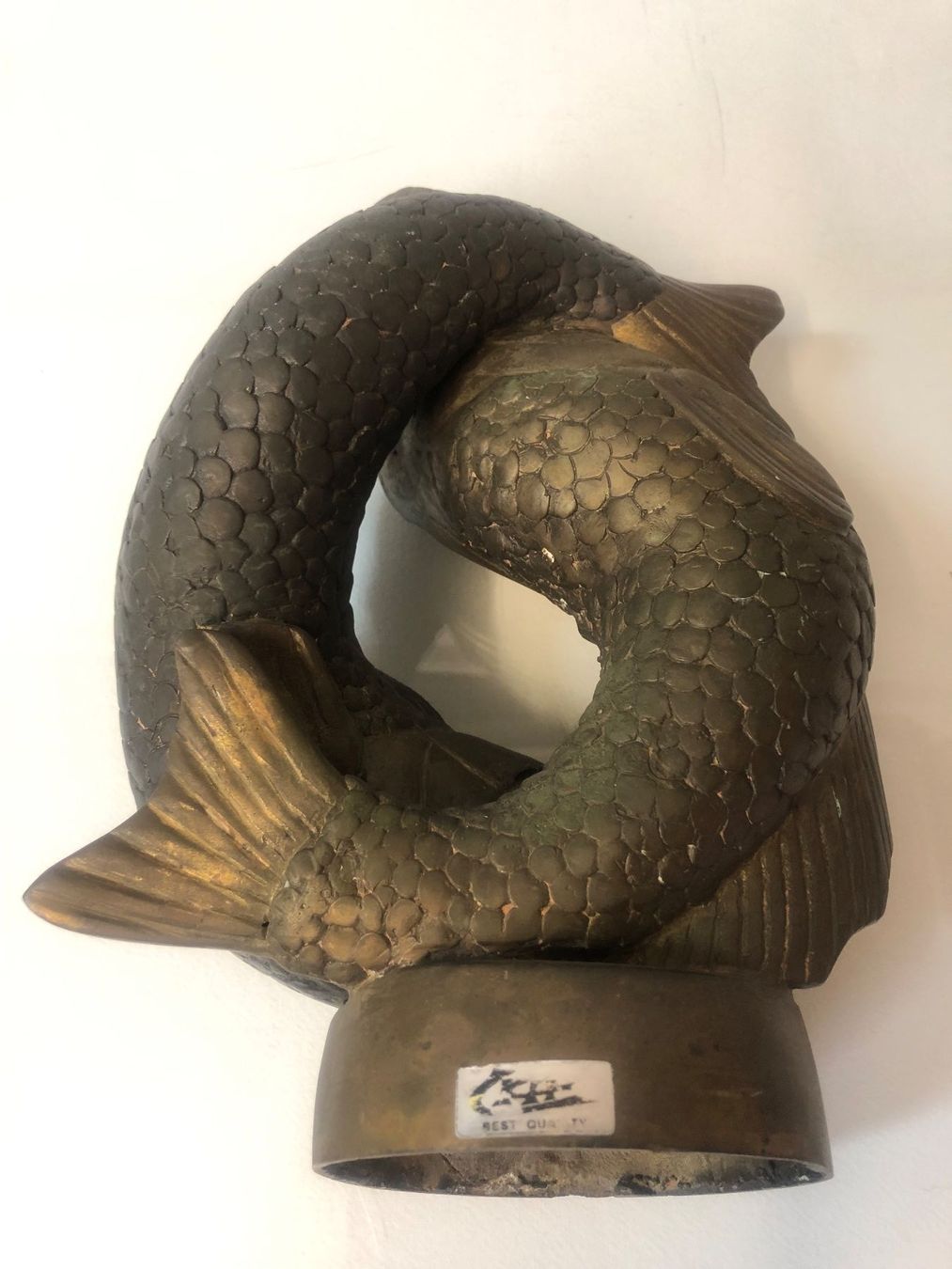 Sculptures & Statues: Skulptur Koi - Bronzefigur – D'occasion à Brunnen par Allerwaren 7