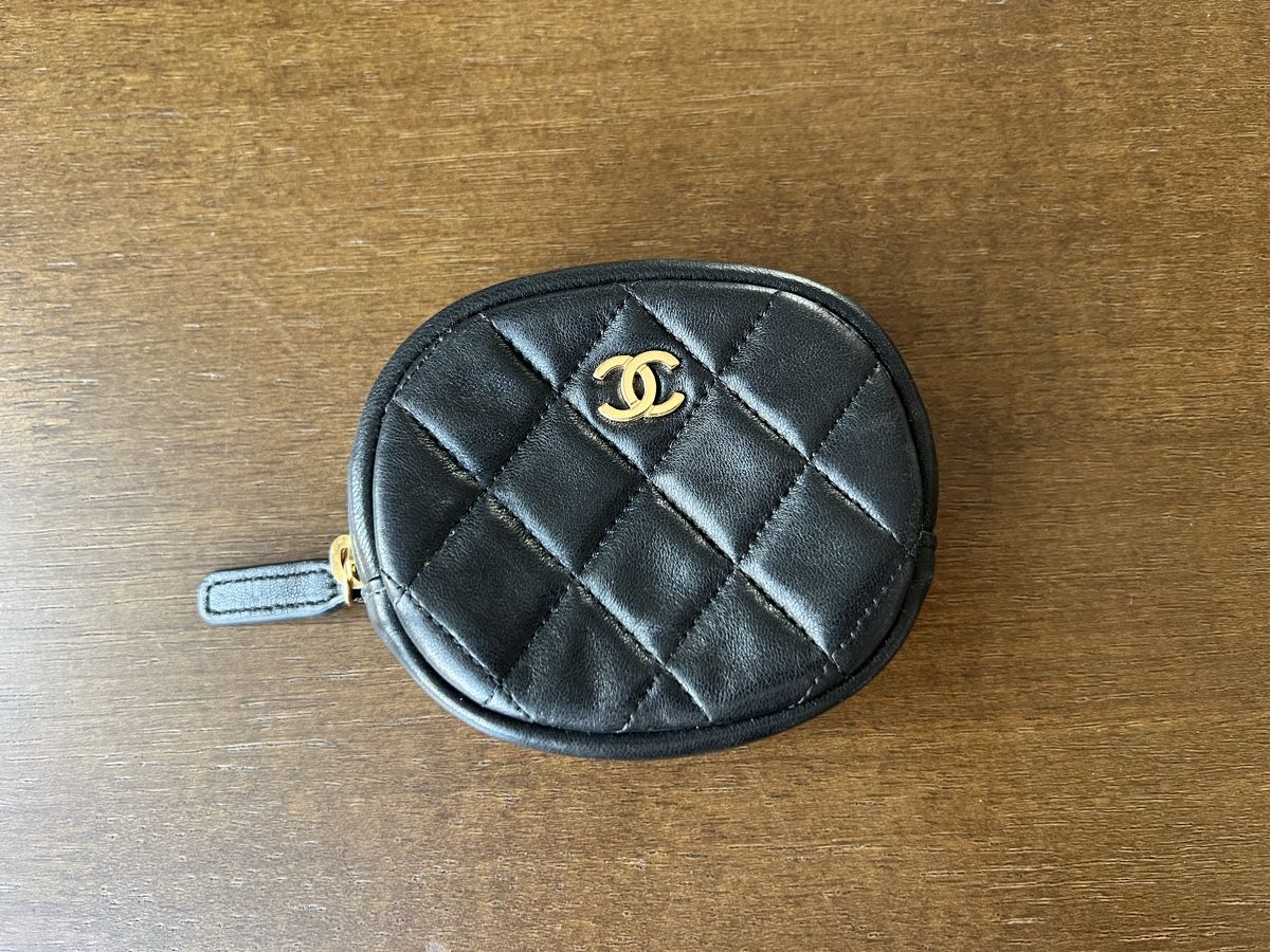 Chanel Portafogli: Chanel Coin Purse Schwarz Lammleder – Nuovo (secondo la descrizione) da St. Gallen venduto da sih_2z86