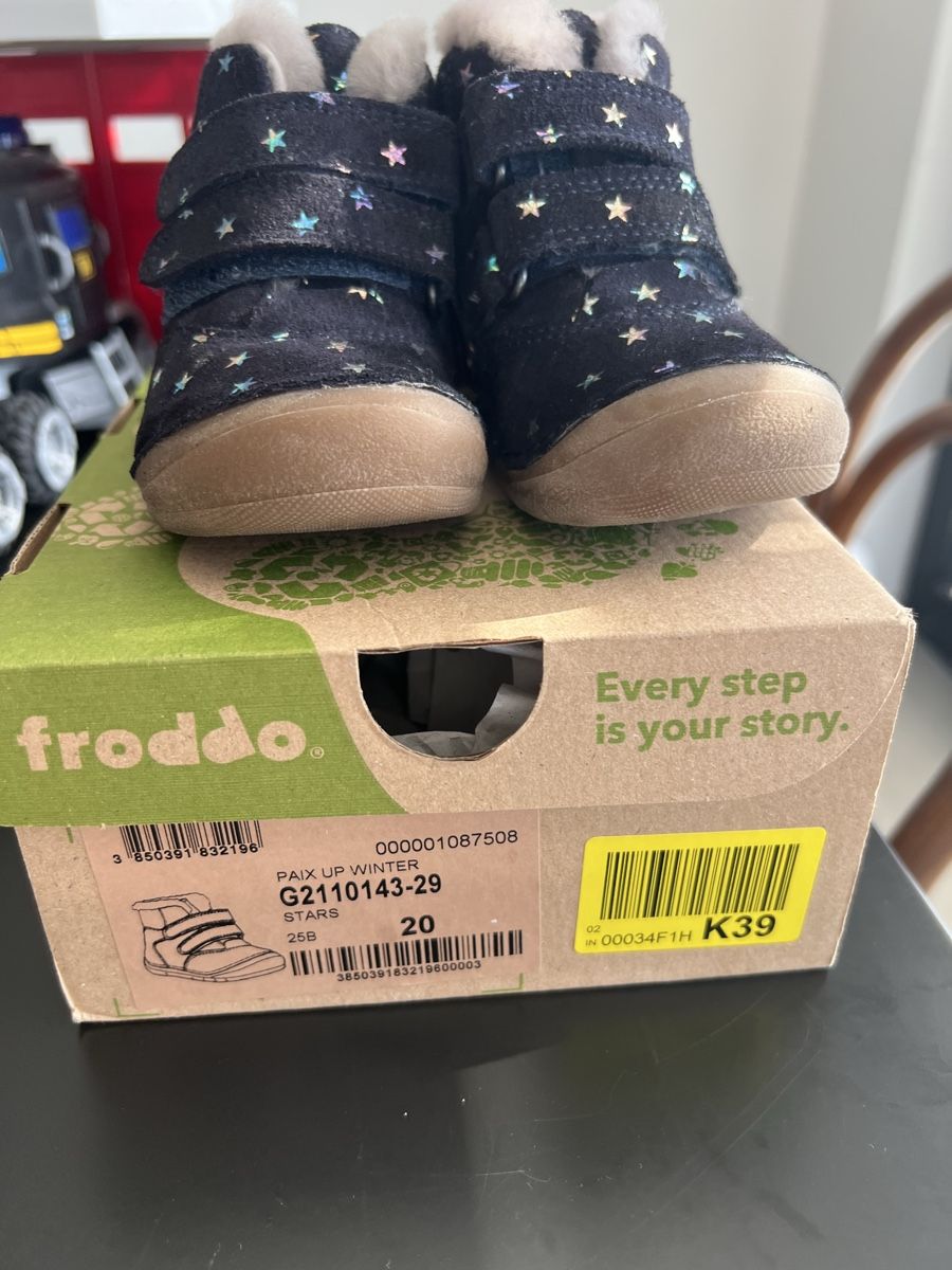 Froddo Scarpe per ragazzi: Froddo barefoot winter booties – Nuovo (secondo la descrizione) da Stäfa venduto da bambinas 2
