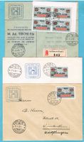 9 Pro Aero Postflüge 1938 ! Ab Fr.1!