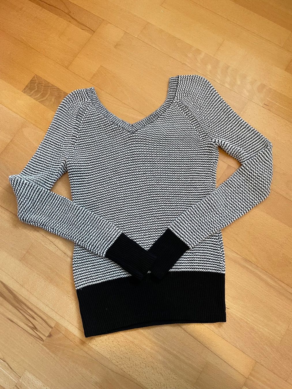 Calvin Klein Maglioni & Felpe: Strickpullover, schwarz-weiss, Grösse S, Calvin Klein – Usato da Hubersdorf venduto da JanasHeartTreasures