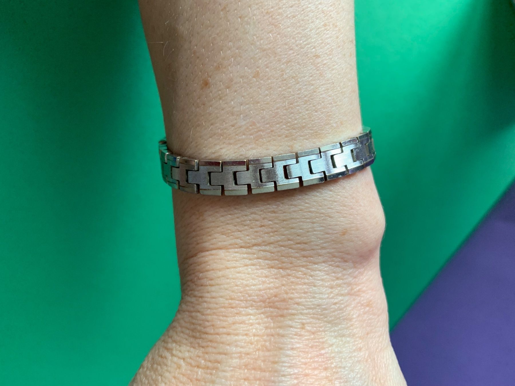 Bracciali & Braccialetti: Edelstahl -Armband retro-techno!!! – Usato da Dittingen venduto da Bijoubelle 1