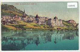 St. Moritz-Dorf - Litho