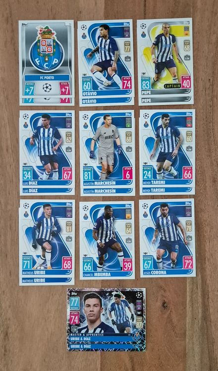 Topps Carte collezionabili: 56 Karten von Portugiesische Vereine - Topps Match Attax – Nuovo (secondo la descrizione) da Burg AG venduto da Danoe