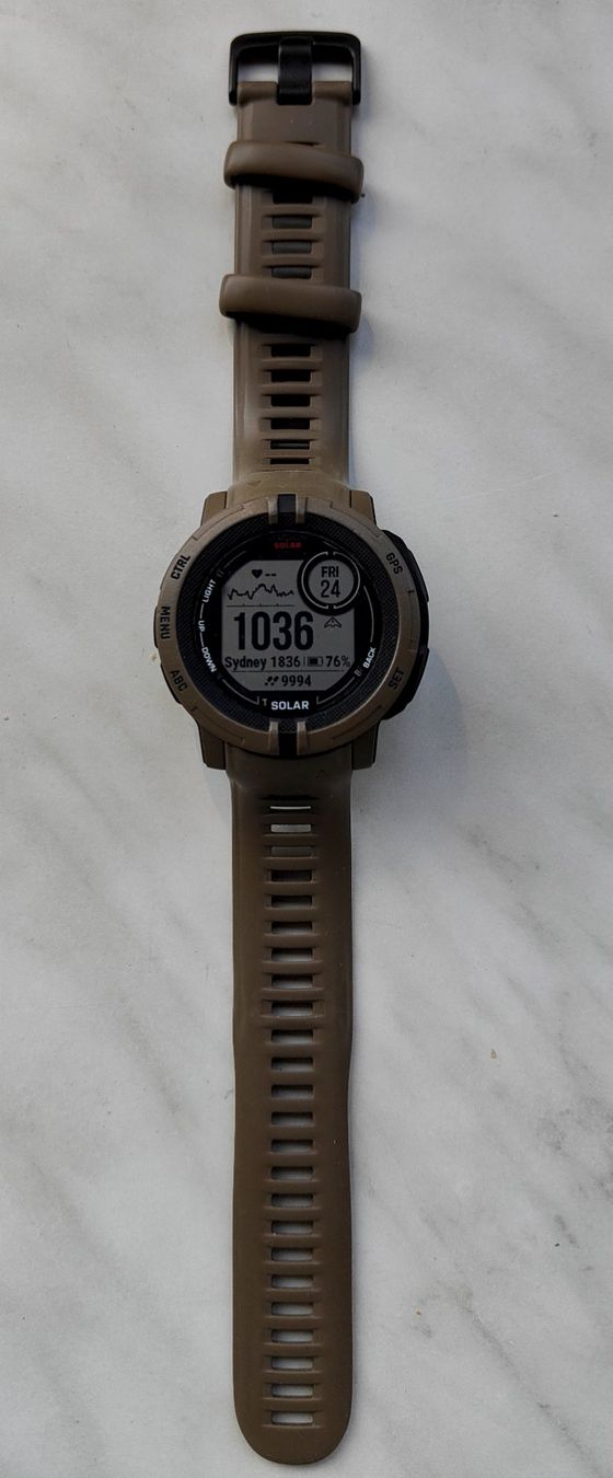 Garmin Smartwatch: Instinct 2 Solar Tactical Edition – Usato da Morgins venduto da Zeke0 1