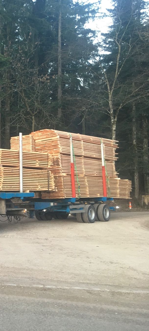 Rimorchi: Forstanhänger/Remorque forestière – Usato da Fleurier venduto da Fleurisan92 9