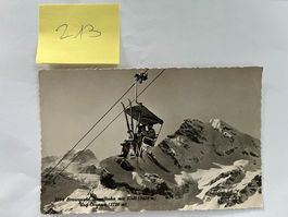 Ansichtskarte Braunwald Seilbahn mit Tödi Ortstock; 1953