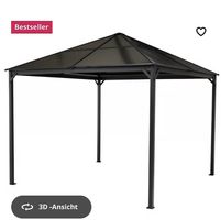 IKEA FÅGELÖN Pavillon 300x300 cm Neu OVP Komplett