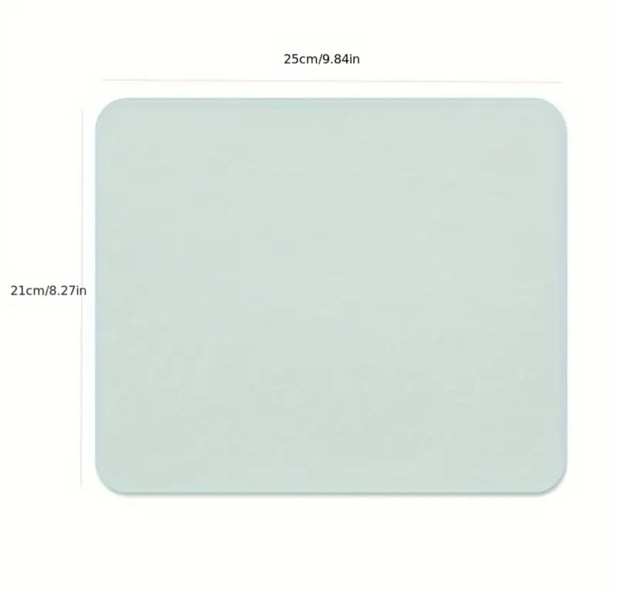 Tappetini per mouse: Mousepad Mauspad , hellblau, 25x21cm, neu – Nuovo e nell'imballaggio originale da Suhr venduto da SchnapperCH 1
