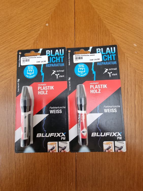 Blufixx Farbkartusche weiss | Kaufen auf Ricardo