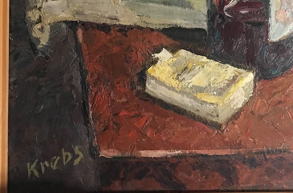 Dipinti: Öelbild Stillleben von Krebs – Usato da Hausen am Albis venduto da WalterWood 1