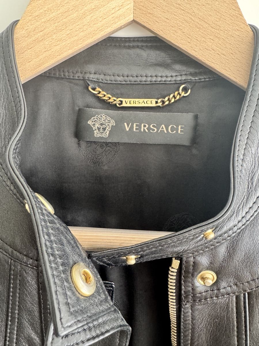 Versace Jacken: Versace Lederjacke – Neu (gemäss Beschreibung) aus Küsnacht ZH von jeli9 1