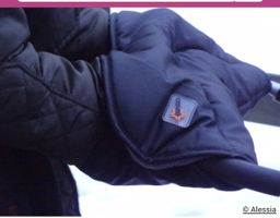 Diago Handwärmer /-muff Kinderwagen schwarz