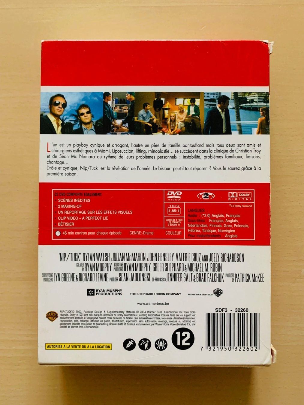 Tutti i DVDs: Série - Nip Tuck / Saison 1 complète – Usato da Soyhières venduto da Spartan117 2