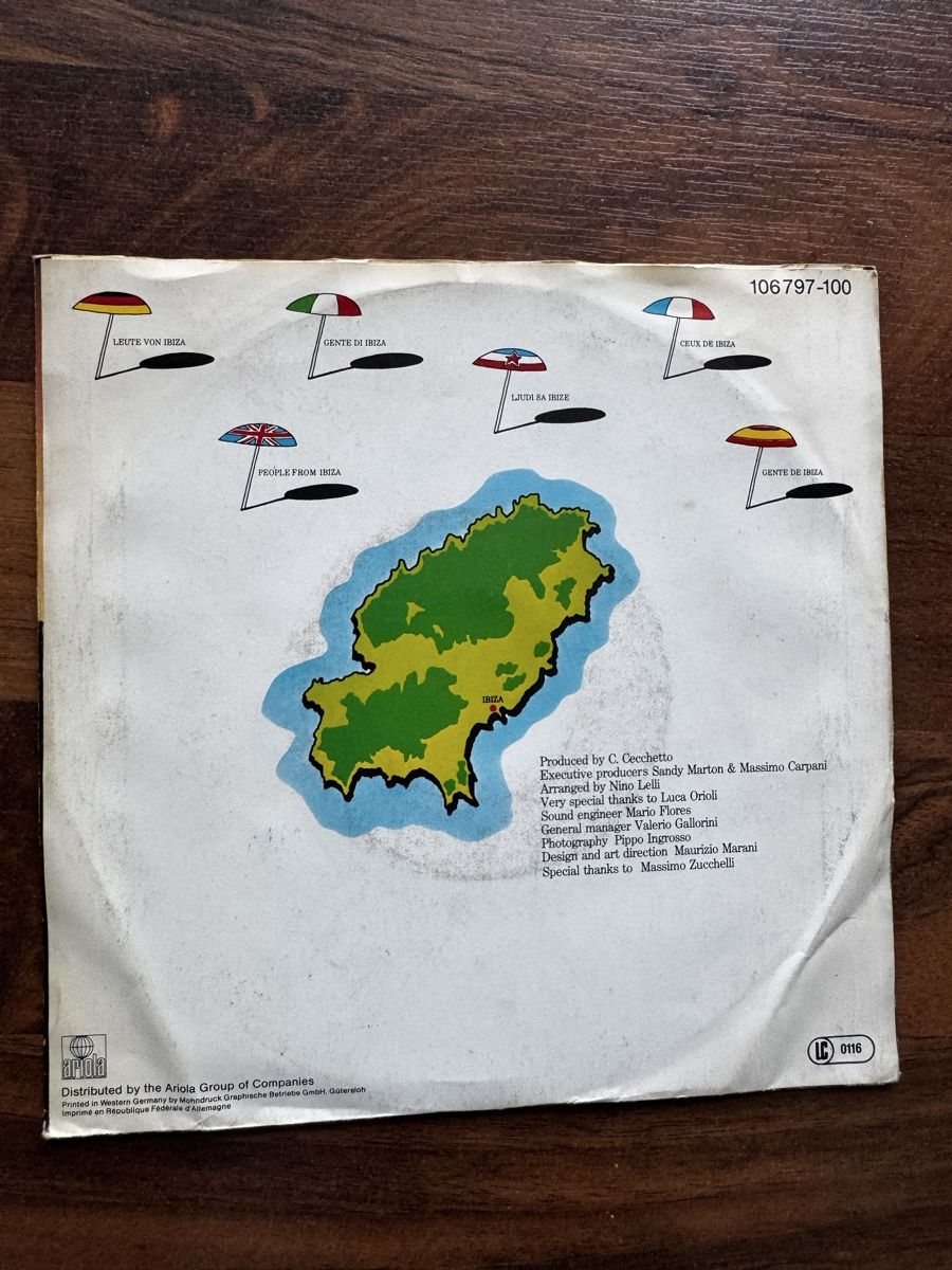 Schallplatten: Sandy Marton -  People from Ibiza - 7" Single - 80s – Gebraucht aus Rorbas von BlackstarRecords 1