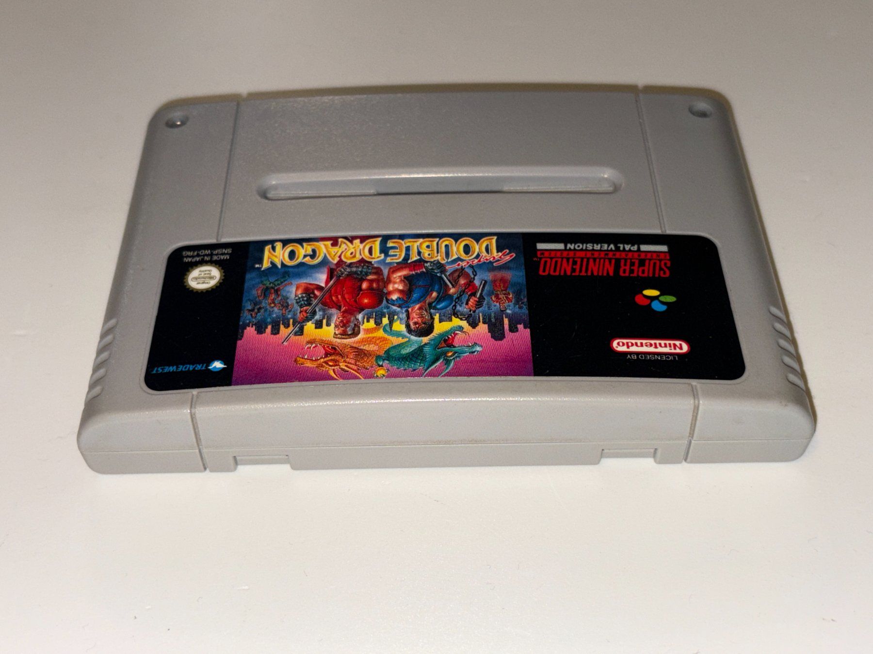 Nintendo Giochi: Super Double Dragon - Super Nintendo SNES - FRG Modul – Usato da Zürich venduto da VintagePalace 2