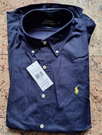 Polo Ralph Lauren Herren Hemd, Grösse S, Neu Naviblau
