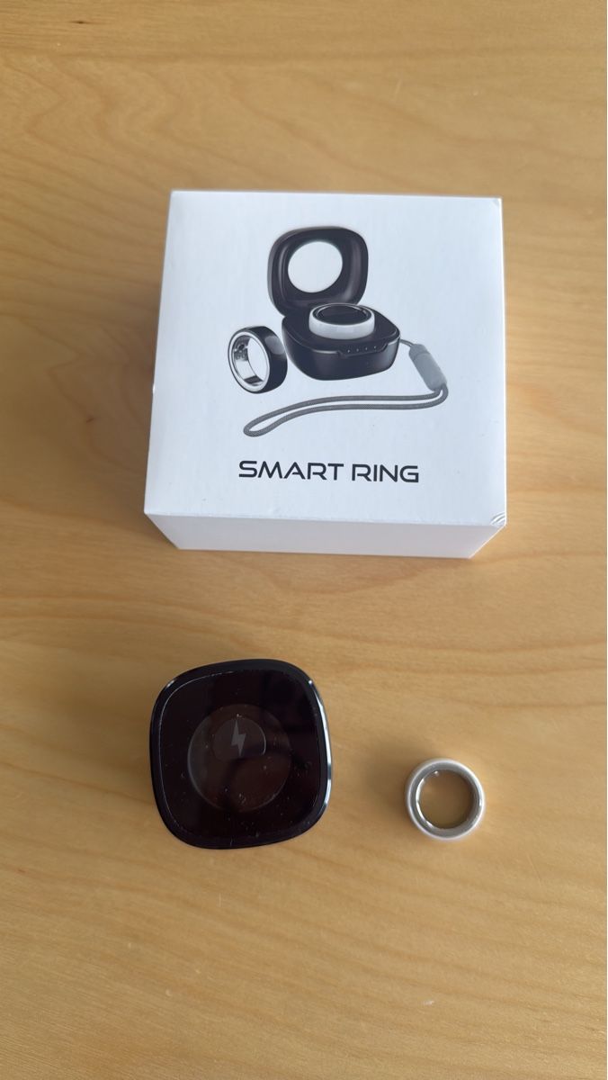 Anelli: Smart-Ring mit Lade-Etui, neu – Nuovo (secondo la descrizione) da Zürich venduto da Hugsy30