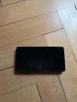 Vintage Samt Clutch schwarz