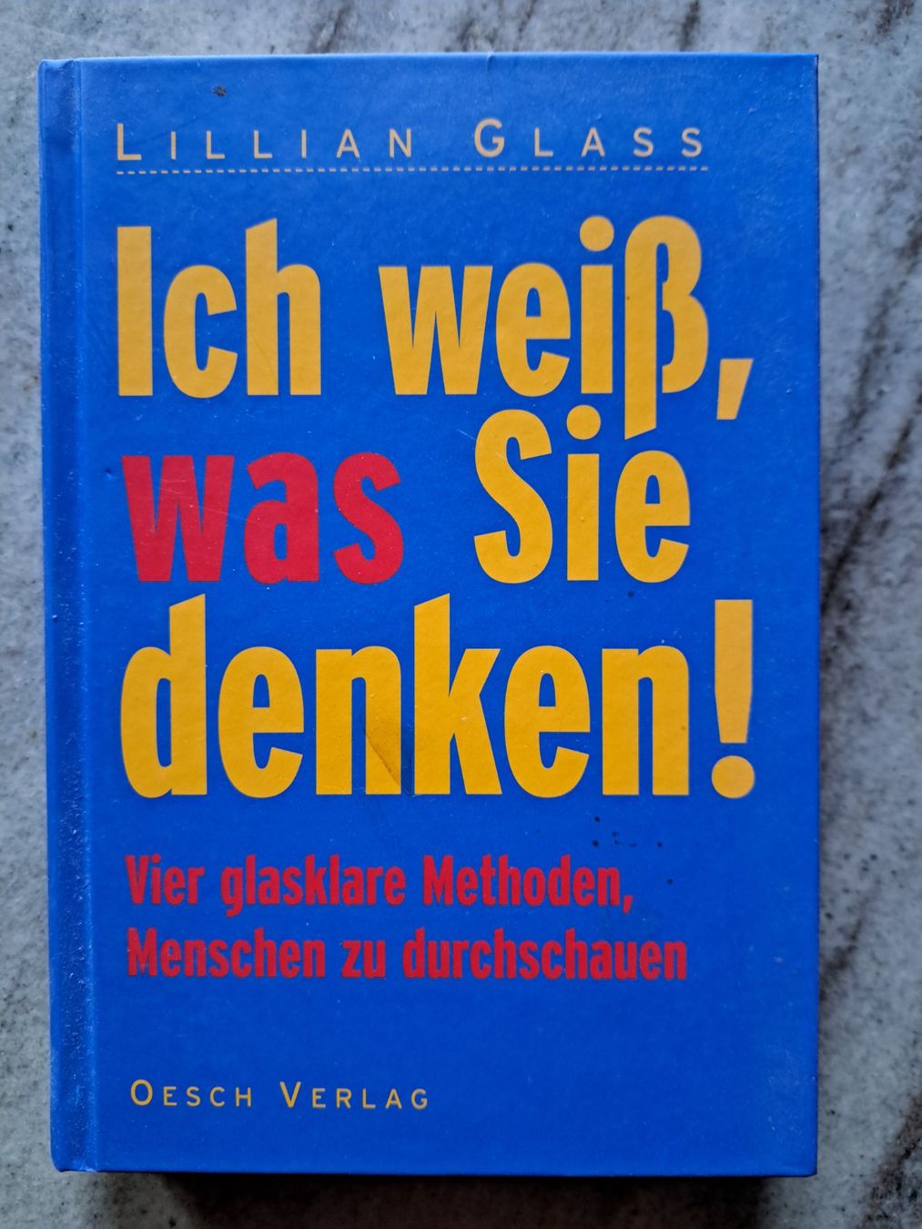 Libri: Buch "Ich weiss, was Sie denken!" – Usato da Hettiswil venduto da san_kf5h