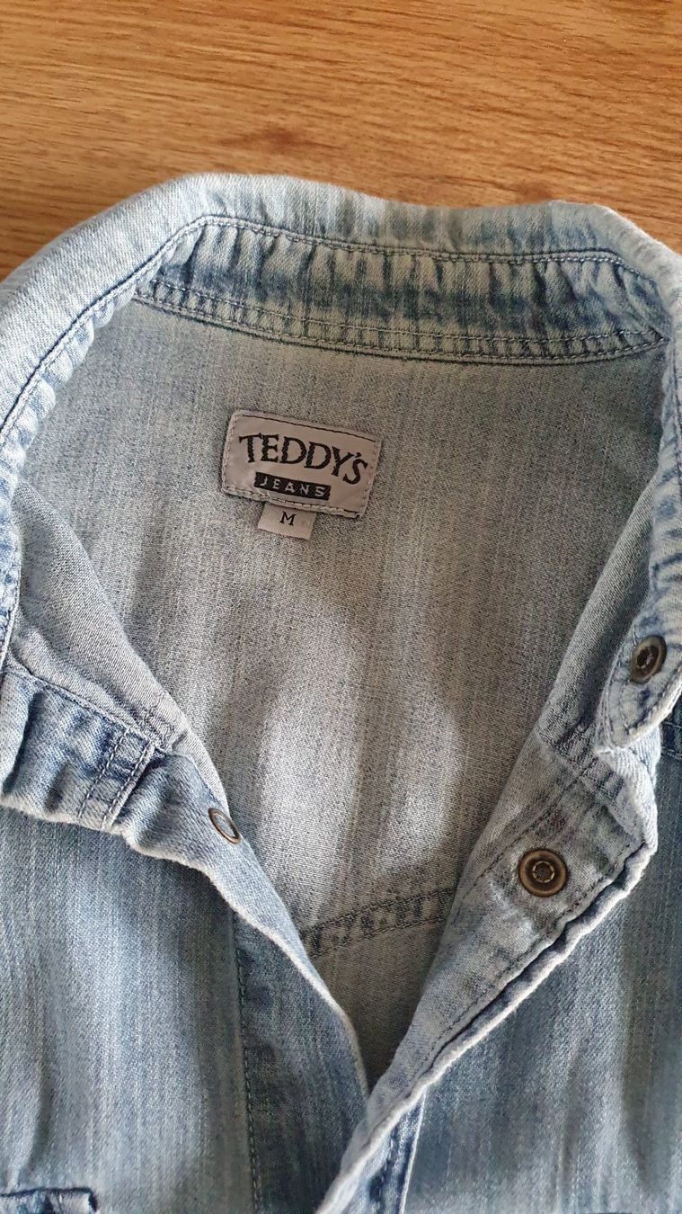 Hemden: kurzarm Jeans Hemd - Teddy`s M – Gebraucht aus Giswil von online-Brockenhaus 2