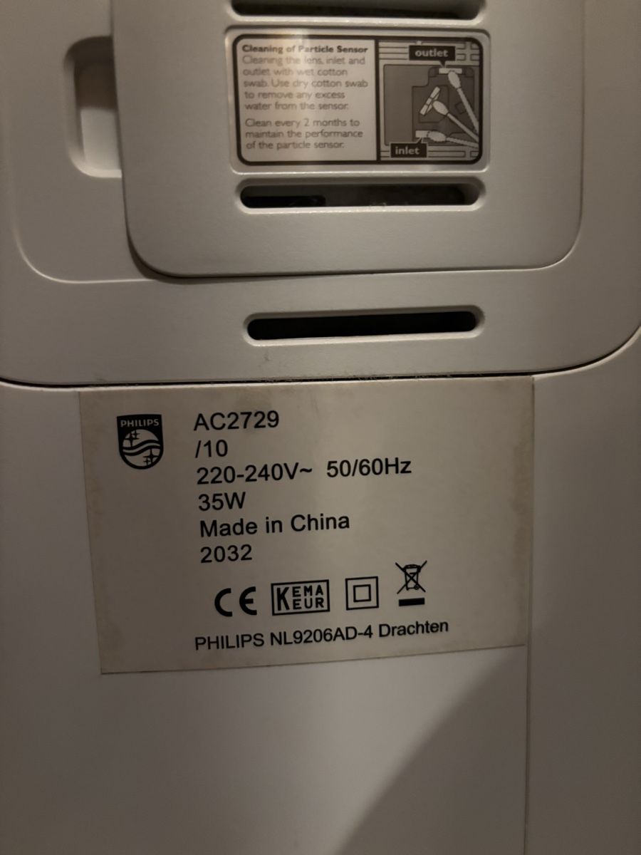 Philips Purificatori d'aria: Luftreiniger + Luftbefeuchter: Philips AC2729/10 – Usato da Bern venduto da det_6j55 3