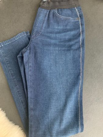 Marcain Jeans NEU, seitlich Glitzer "Steinchen" Gr. 1