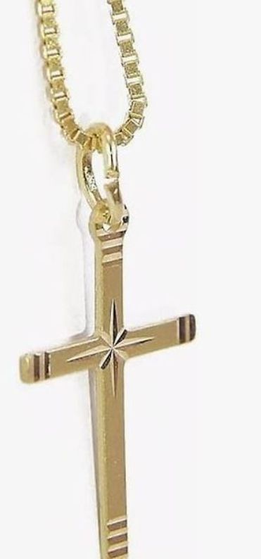 Ciondoli: kreuz 333 gold – Nuovo e nell'imballaggio originale da Hemmental venduto da Goldwelt 2