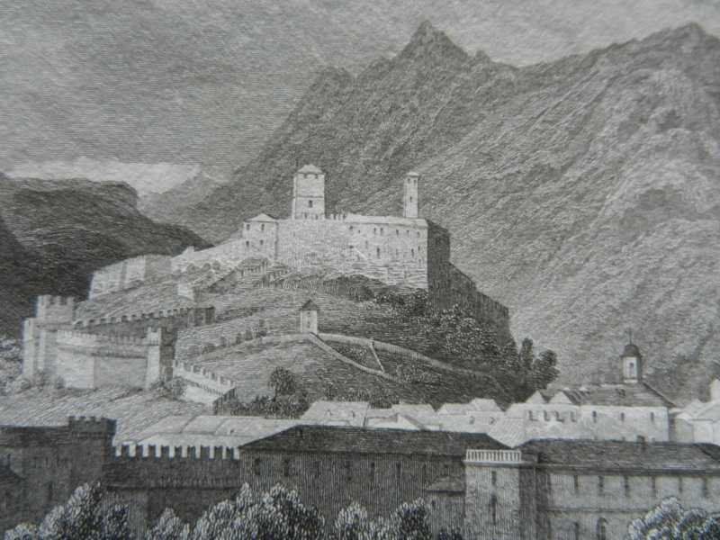 Stiche: Bellinzona Ticino – Gebraucht aus Risch von Rischli15 7