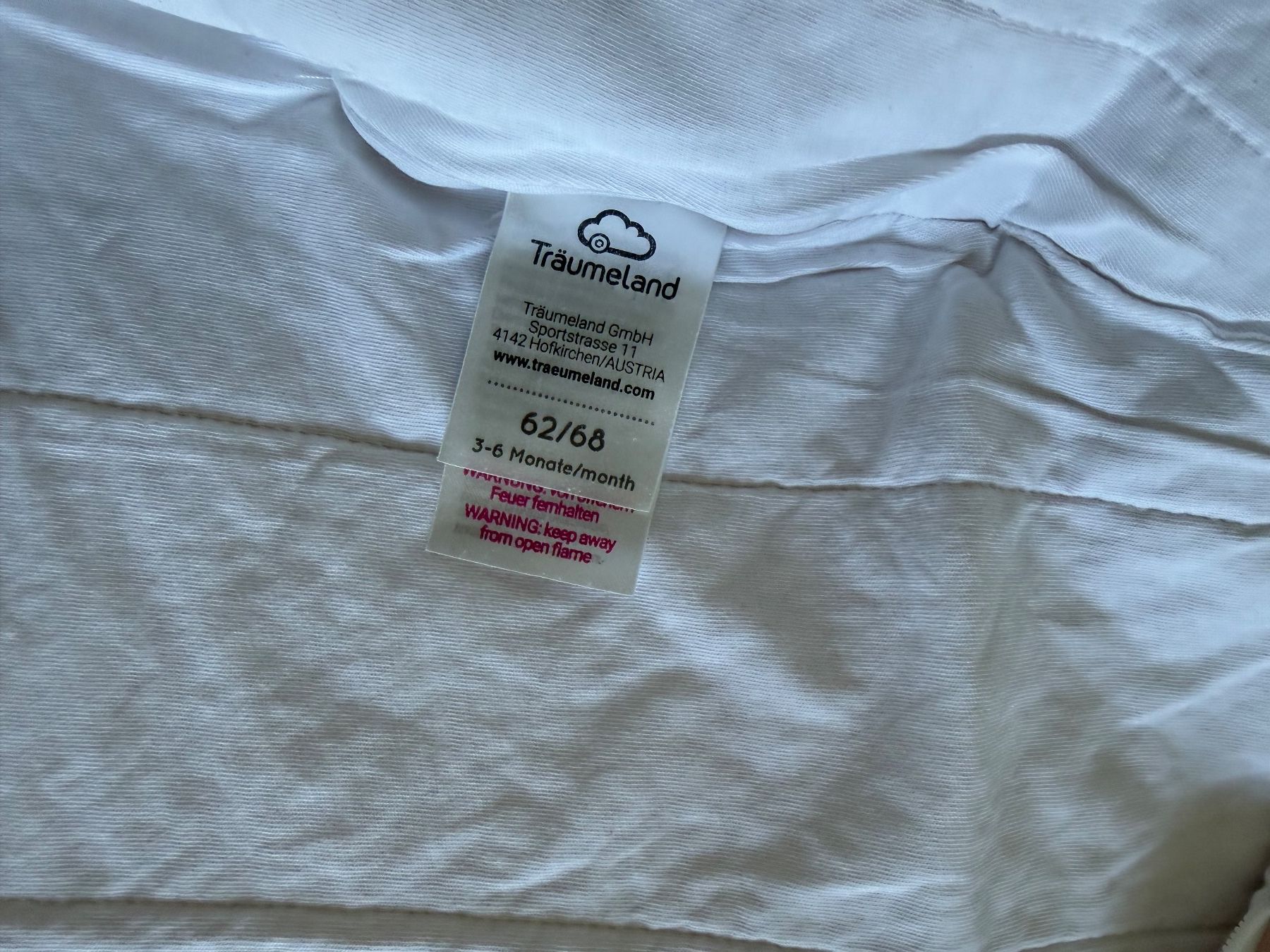 Sacchi a pelo: Schlafsack Träumeland 62/68 – Usato da Ballwil venduto da kat_2mx6 1