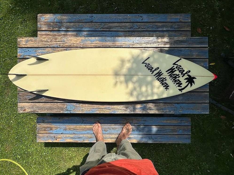 Tavole da surf e di nuoto: Local Motion Steve Wilson 6'4" Vintage Surfboard – Nuovo (secondo la descrizione) da Buttwil venduto da webi74 1