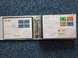 Album mit Sonderpostmarken 1980 - 1982