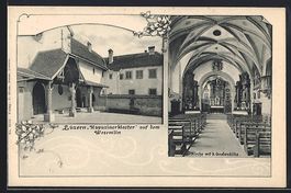 Luzern, Kapuzinerkloster auf dem Wesemli