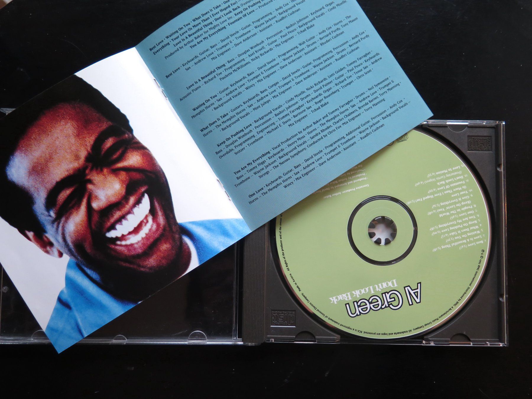 CDs: (p) CD AL GREEN: Don't look back, 1993 – Gebraucht aus Bern von Balzamico 2