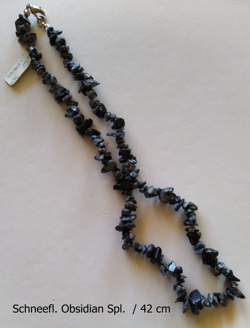 Catenine: Halskette Schneeflocken (OBSIDIAN) – Nuovo (secondo la descrizione) da Halden venduto da YUSEN012 1