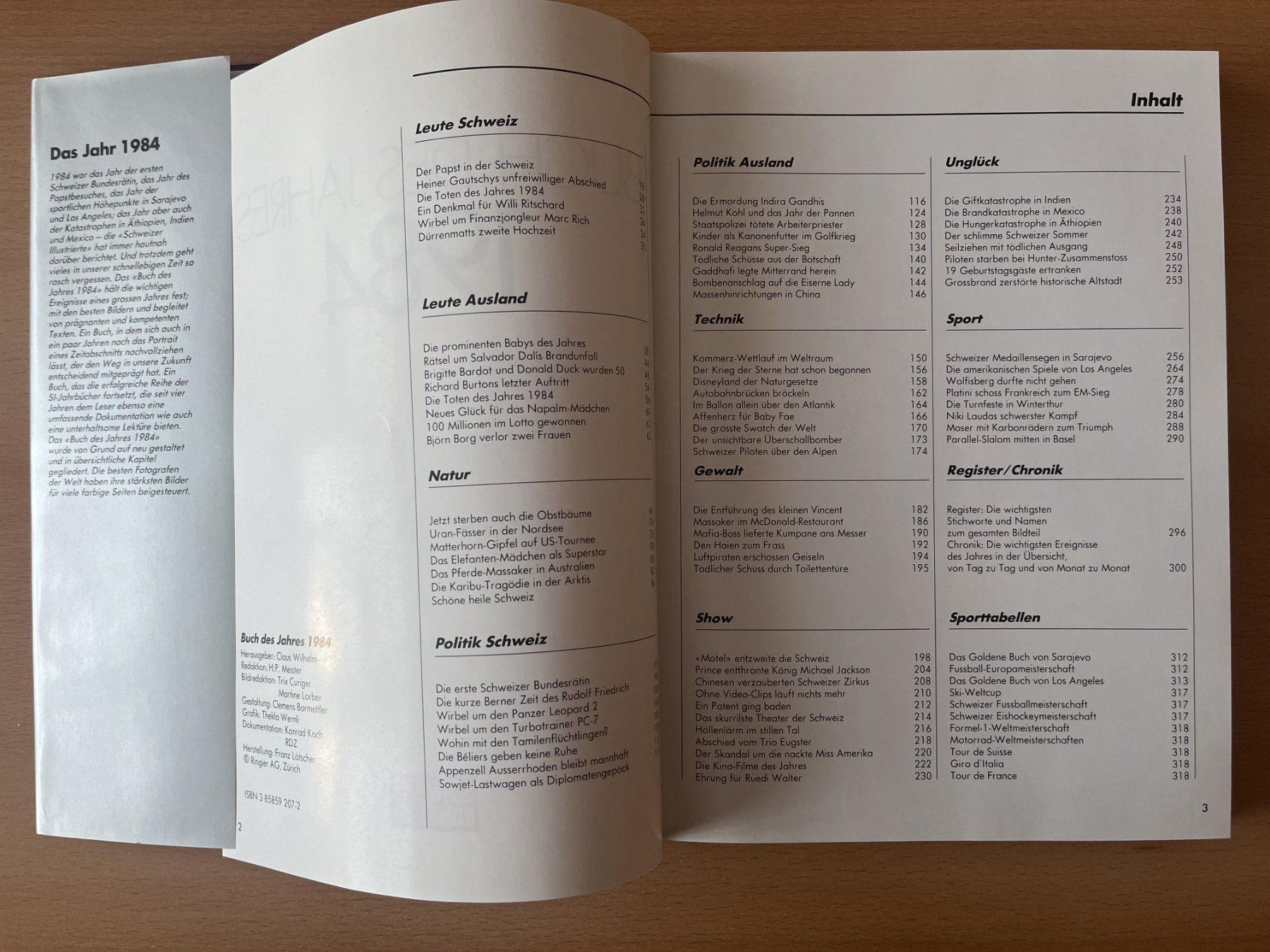 Libri: Buch des Jahres 1984 - Schweizer Illustrierte – Nuovo (secondo la descrizione) da Lausen venduto da Mondeo10628 3