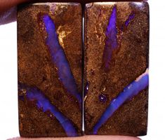 Australischer Boulder Opal Paar 49Cts.