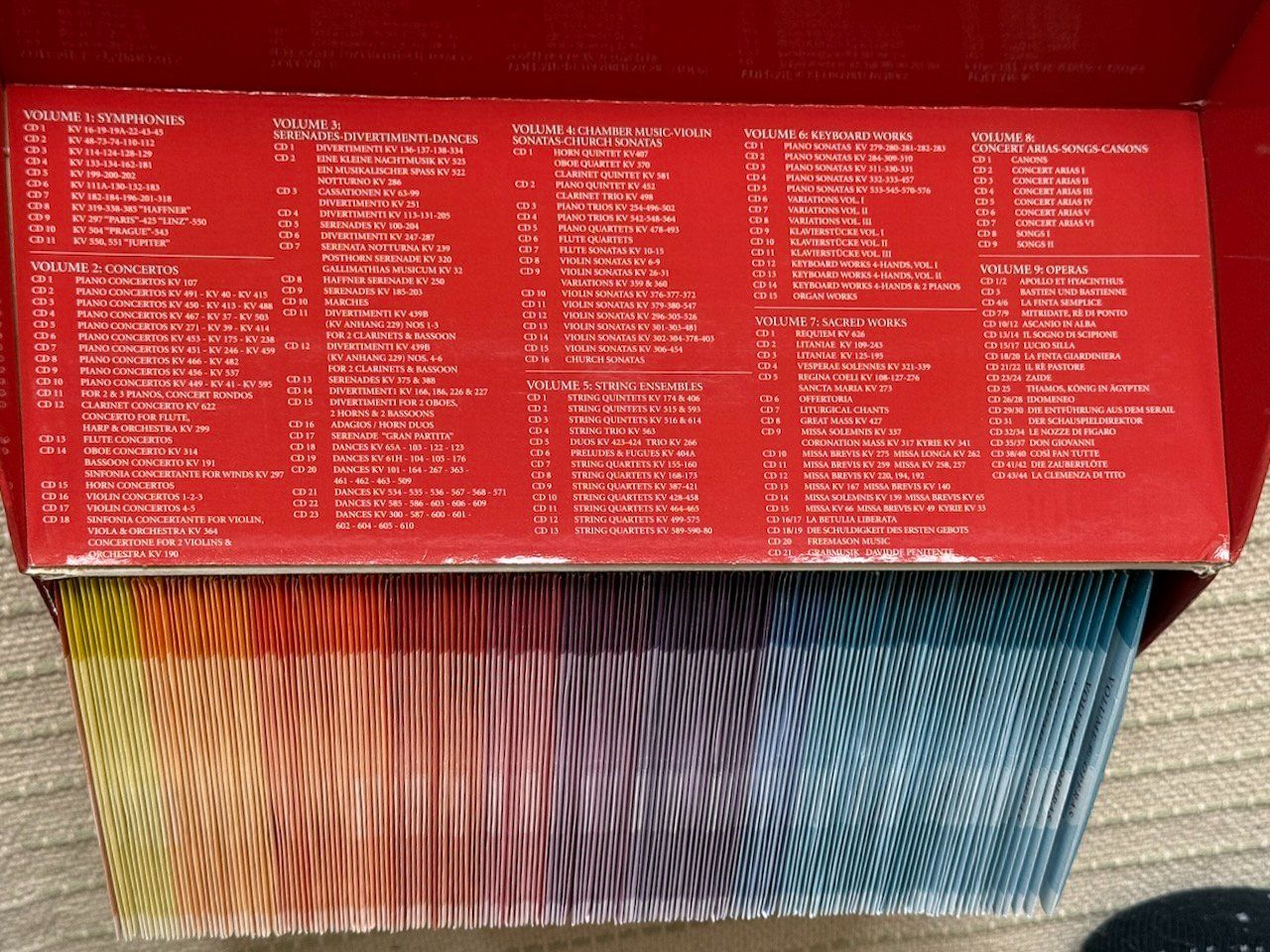 CD: Coffret Mozart - Complete Works, 170 CD – Usato da Lausanne venduto da Saiyan 2