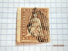 Strubel, ZNr.22 B, Berner Druck, I. Auf.