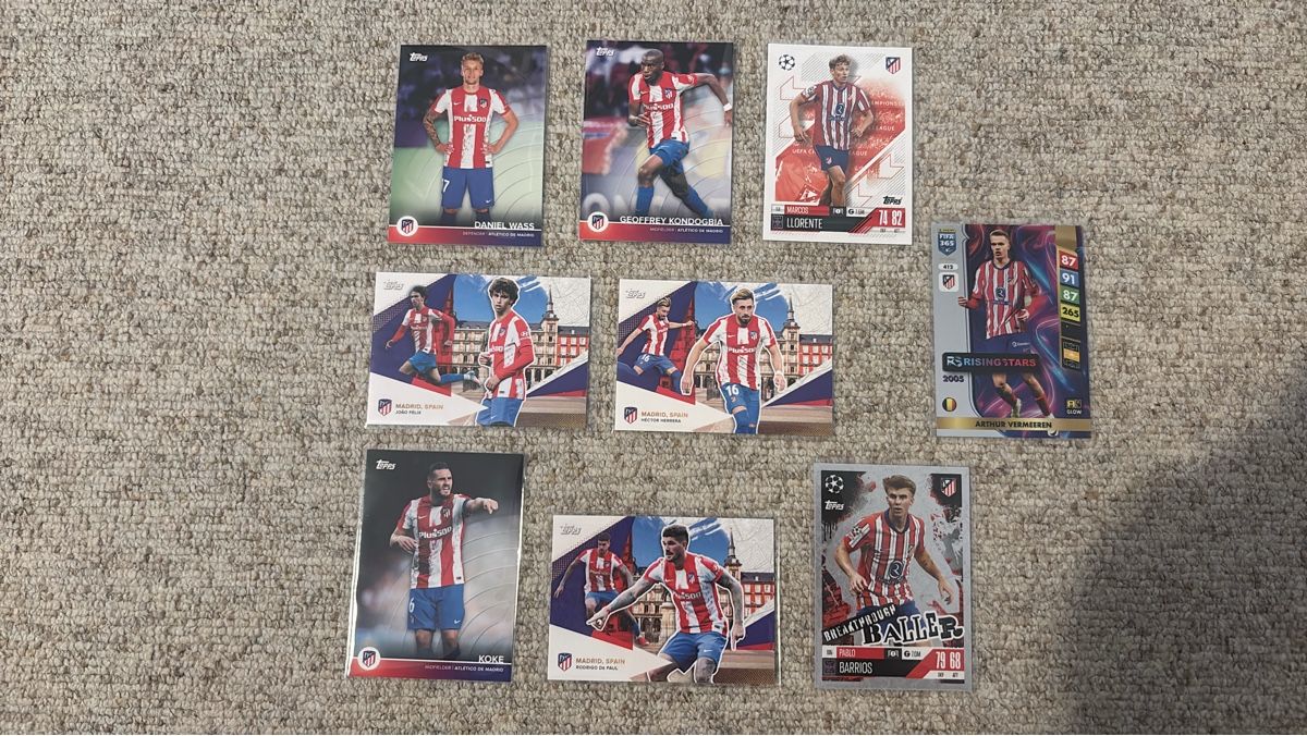 Topps Carte collezionabili: Atletico Madrid - Lot - Trading Cards – Usato da Kaiseraugst venduto da Baum_12