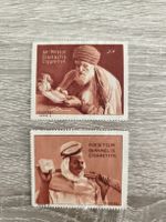 2 ancienne vignette publicitaire cigarettes Nestor Gianaclis