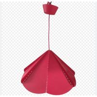 Ikea Jonsfar Lampe, Rot, Vintage, Hängelampe, Komplett
