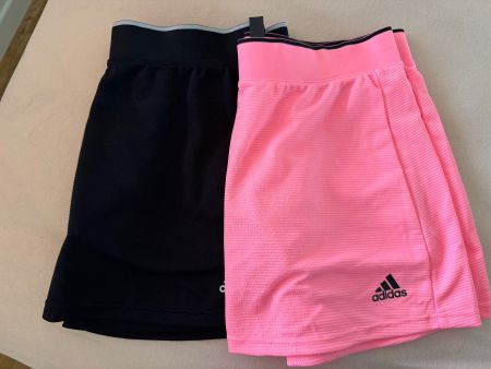 Adidas Damen Tennisrock pink und schwarz Grösse L