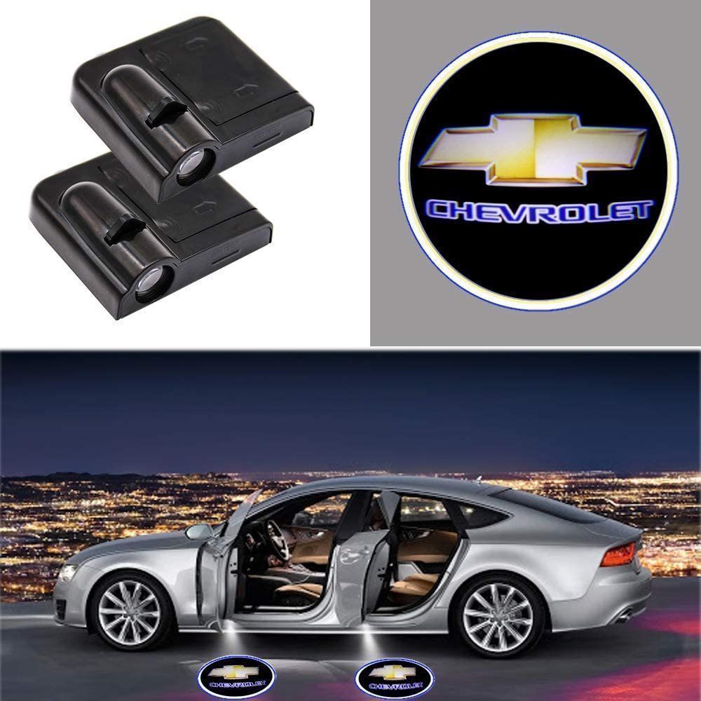 Lampen: Chevrolet Autotür-Logo-Licht – Neu und originalverpackt aus Biberist von ShopSoltan